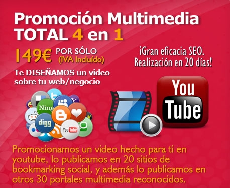 Promoción Multimedia TOTAL 4 en 1